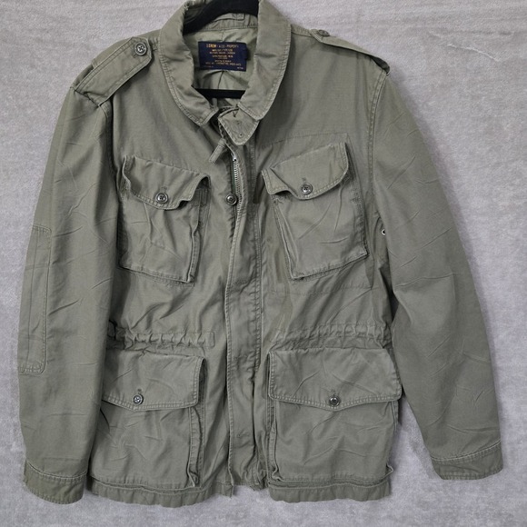 J.Crew‎ Vtg A/22 Property Type G38 Military Grade Field Jacket Mens XL